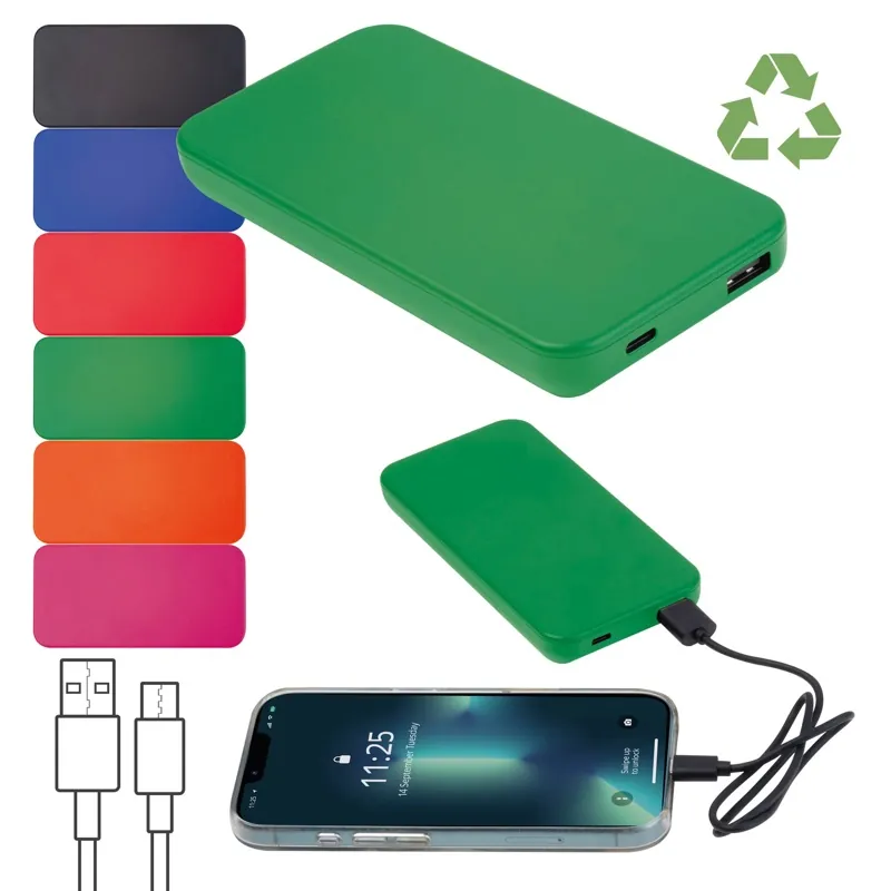 Powerbank mit Firmenlogo bedruckt – Werbeartikel Technik & Cases von Printraum